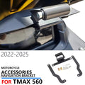 Yamaha TMAX 560 GPS & Phone Mounting Bracket — Black (2022–2025)