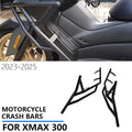 Yamaha XMAX 300 Crash Bar & Engine Protection Guard — Black (2023–2025)